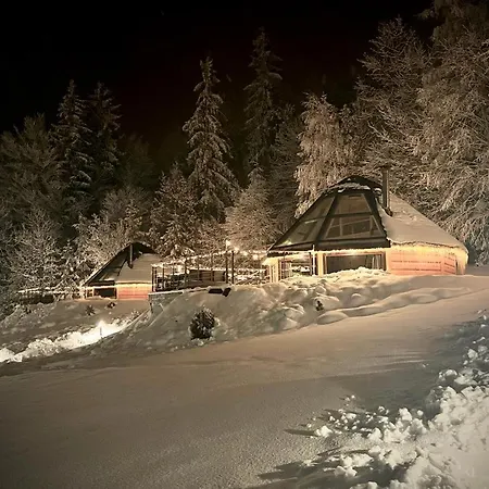 Osada Poli Koniakow - Panoramiczny Domek Nr 5 Z Prywatna Balia I Hydromasazem Exterior photo